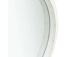 Discount Espejo de pared con correa 40 cm Blanco