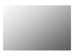 Espejo De Pared|Espejo-Espejo de pared con lámparas LED Cristal Rectangular Plateado