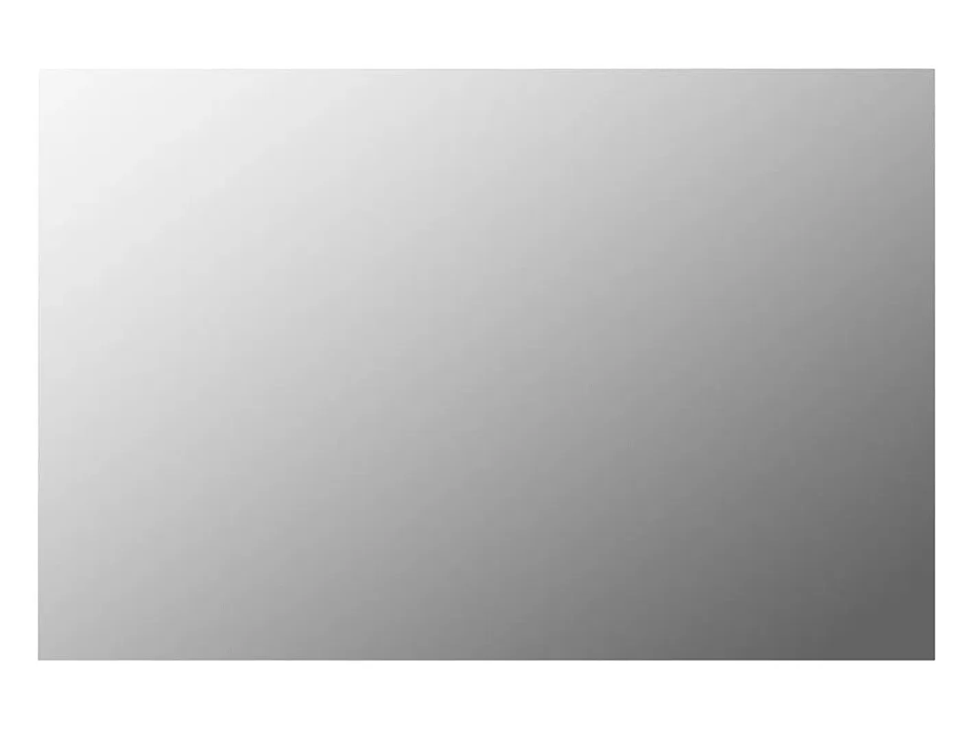 Outlet Espejo de pared con luces LED rectangular de vidrio ES114395 Plateado
