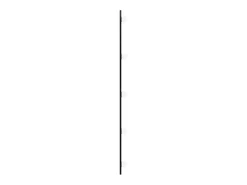 New Espejo de pared con luces LED 45x100 cm cristal ovalado Plateado
