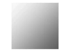 Espejo De Pared|Espejo-Espejo de pared con luces LED cuadrado de vidrio ES480463 Plateado