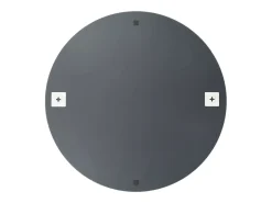 Online Espejo de pared con luces LED redondo de vidrio ES111492 Plateado