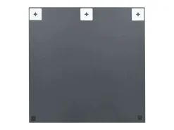 Espejo De Pared|Espejo-Espejo de pared cuadrado vidrio 60x60 cm ES317673 Plateado