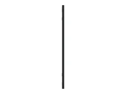 New Espejo de pared cuadrado de hierro 60x60 cm ES652808 Negro