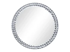 Sale Espejo de pared de 60 cm Cristal templado Plateado