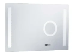 Espejo de pared de baño con LED y sensor táctil 100x60 cm ES763654 Plateado Online