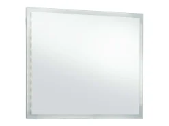 Espejo de pared de baño con LED 80x60 cm ES285174 Plateado Online