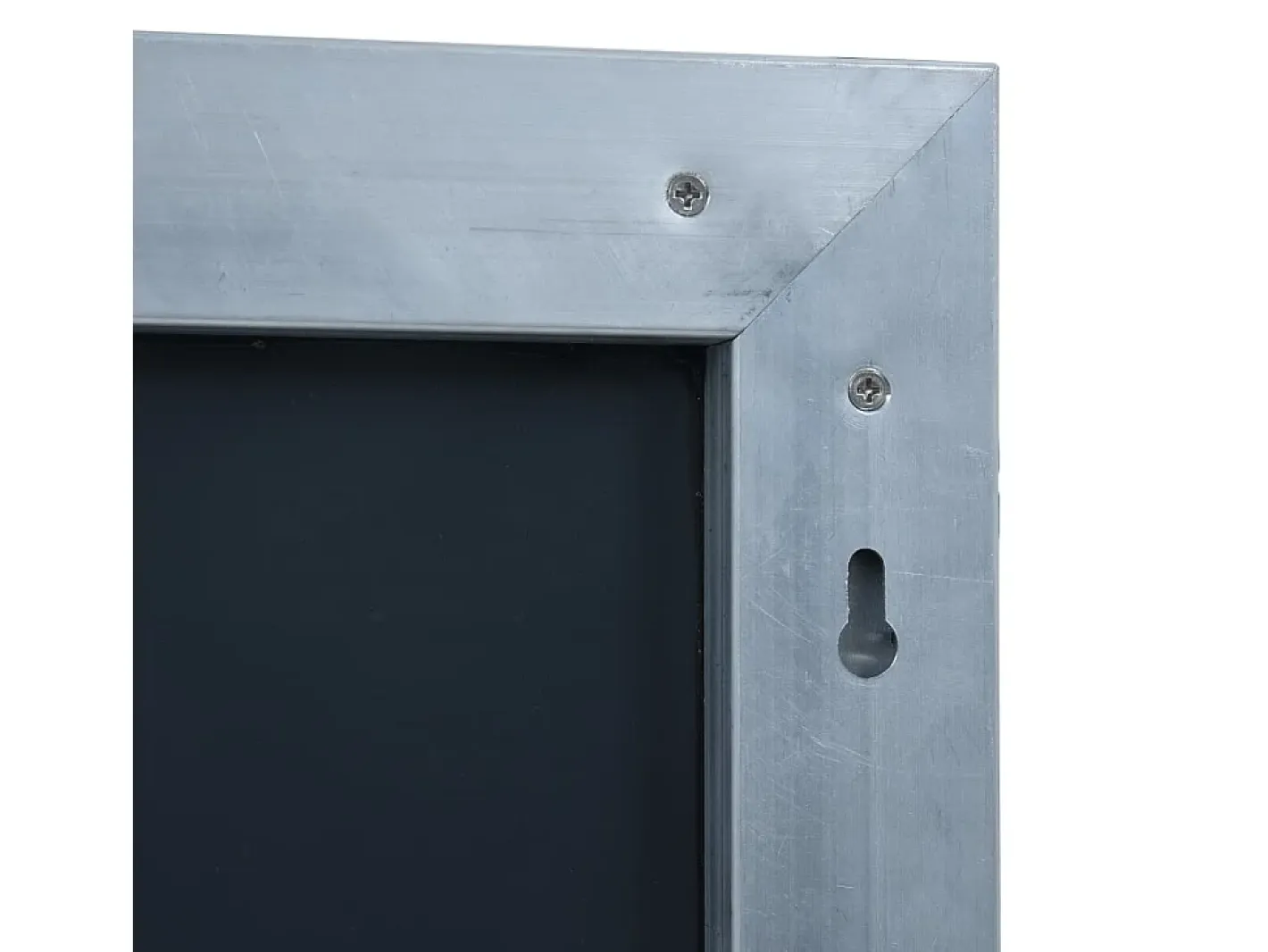 Espejo de pared de baño con LED 100x60 cm ES487105 Plateado Outlet