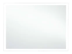 Espejo de pared de baño con LED 100x60 cm ES487105 Plateado Outlet