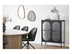 Les Tendances Espejo de pared de madera marrón LUXON – L 38,5 × H 64,5 cm Marru00f3n Best