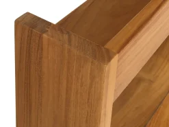 MCW Espejo De Pared|Espejo-Espejo de pared de teca -M75 Marru00f3n