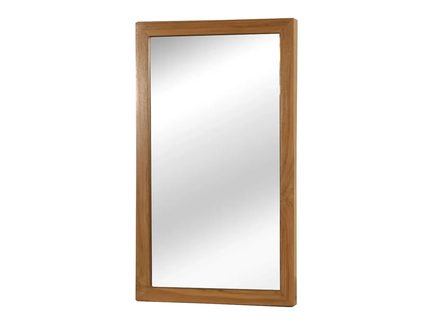 MCW Espejo de pared de teca -M75 Marru00f3n Sale