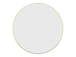 Espejo de pared Ø 60 cm Redondo Dorado Sale