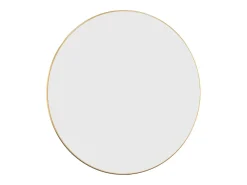Espejo de pared Ø 60 cm Redondo Dorado Sale