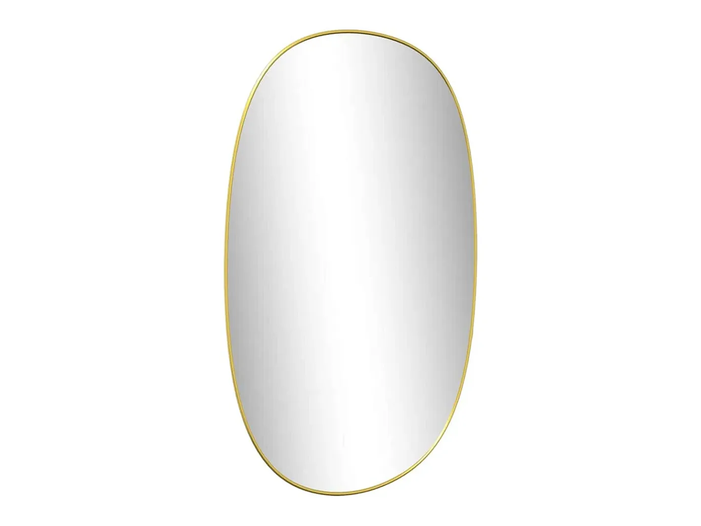Espejo De Pared|Espejo-Espejo de pared 70x45 cm Dorado