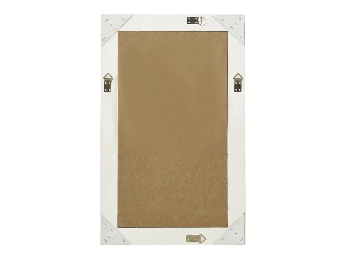 Clearance Espejo de pared estilo barroco 50x80 cm Blanco