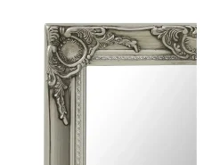 Espejo de pared estilo barroco 50x80 cm ES896601 Plateado New