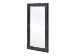 Espejo de pared estilo barroco 100x50 cm Negro Outlet