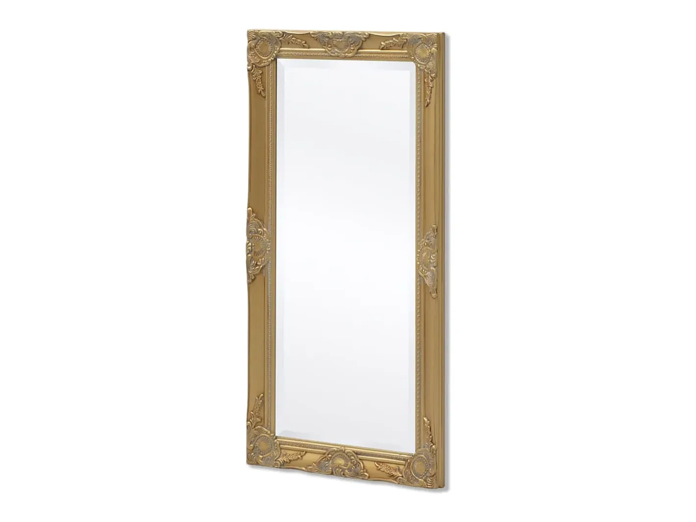 Espejo De Pared|Espejo-Espejo de pared estilo barroco 100x50 cm ES698895 Dorado