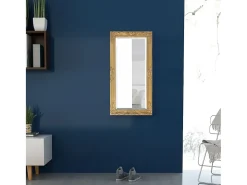 Espejo De Pared|Espejo-Espejo de pared estilo barroco 100x50 cm ES698895 Dorado