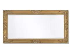 Espejo De Pared|Espejo-Espejo de pared estilo barroco 100x50 cm ES698895 Dorado
