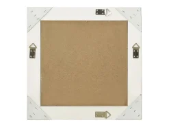 Espejo De Pared|Espejo-Espejo de pared estilo barroco 50x50 cm ES200715 Blanco