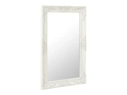 Espejo de pared estilo barroco 50x80 cm ES104955 Blanco Hot