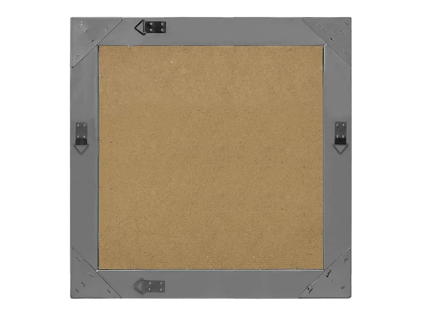 Espejo De Pared|Espejo-Espejo de pared estilo barroco 60x60 cm Negro