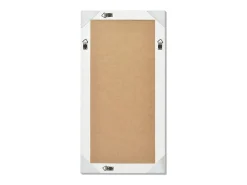 Espejo De Pared|Espejo-Espejo de pared estilo barroco 100x50 cm Blanco