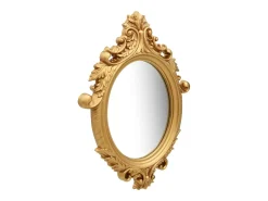 Espejo De Pared|Espejo-Espejo de pared estilo castillo 56x76 cm ES871981 Dorado