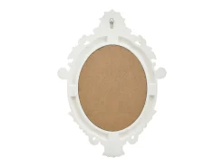 Espejo De Pared|Espejo-Espejo de pared estilo castillo 56x76 cm ES613790 Blanco
