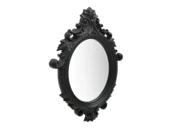 Sale Espejo de pared estilo castillo 56x76 cm ES329531 Negro