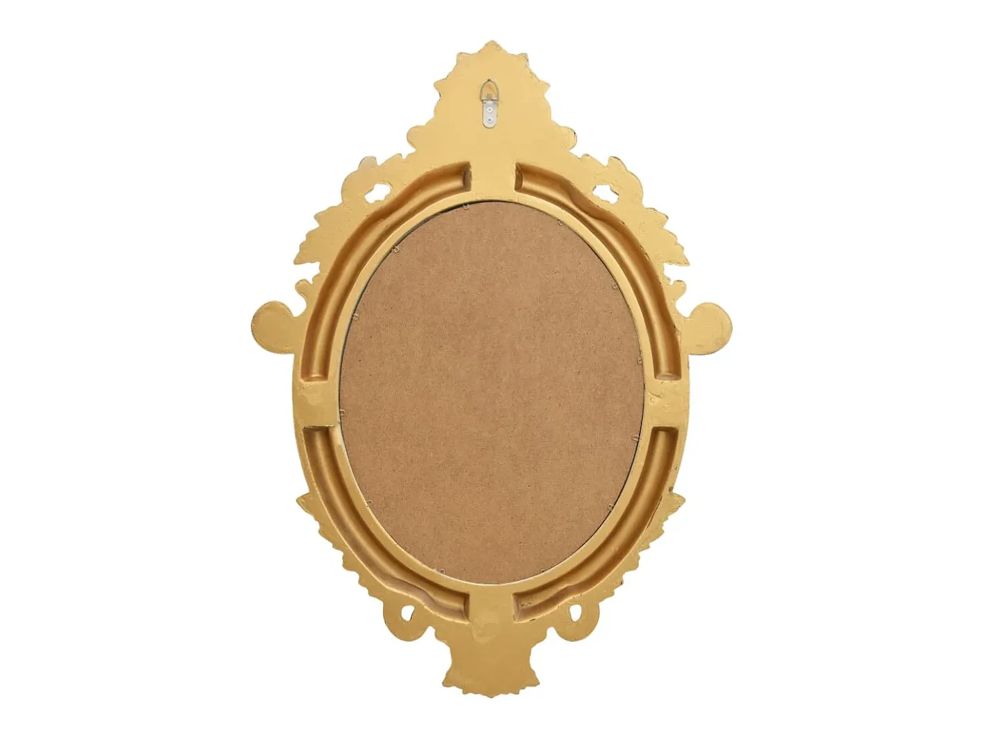 Espejo de pared estilo castillo 56x76 cm Dorado Sale