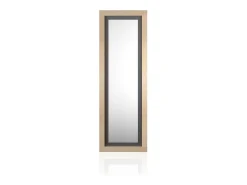 duehome Espejo de pared Kira Cambria - Grafito Marru00f3n Discount