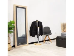 duehome Espejo de pared Kira Cambria - Grafito Marru00f3n Discount