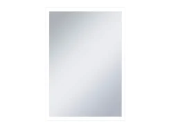 Espejo-Espejo de pared LED para baño 60x80 cm Plateado