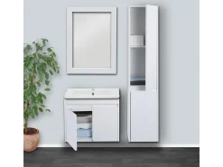 MCW Espejo De Pared|Espejo-Espejo de pared -L86, Blanco