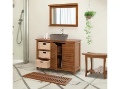 Outlet MCW Espejo de pared -M87 Marru00f3n