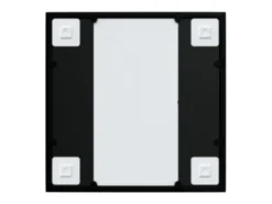 Best Espejo de pared metal 40x40 cm ES731612 Negro