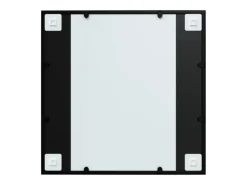 Clearance Espejo de pared metal 60x60 cm ES669336 Negro