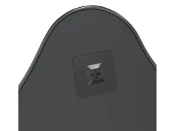 Espejo de pared 60x50 cm Negro Discount