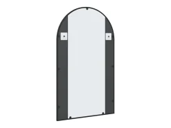 Espejo de pared 60x100 cm arco de hierro Negro