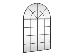 Espejo de pared 80x120 cm arco de hierro Negro Best