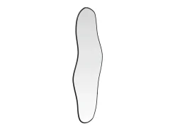 Espejo de pared 100x45 cm Negro Sale