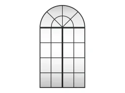 Espejo de pared 60x110 cm arco de hierro Negro Clearance