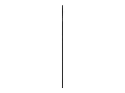 Espejo de pared 100x130 cm arco de hierro Negro