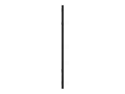 Espejo de pared 30x60 cm rectangular de hierro Negro Sale