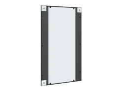 Espejo de pared 60x100 cm rectangular hierro Negro Clearance
