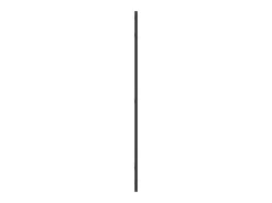 Espejo de pared 60x100 cm rectangular hierro Negro Clearance