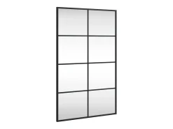 Espejo De Pared|Espejo-Espejo de pared 50x80 cm rectangular hierro Negro